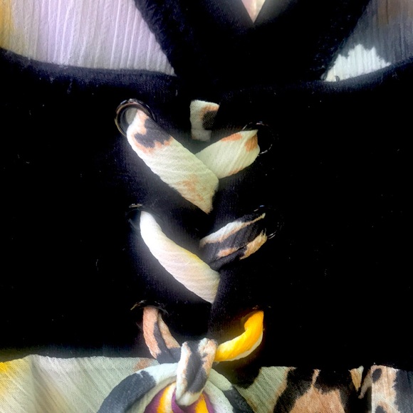 Tricia Fix Dress, Size: M, Made in USA, Animal/tie dye print,Bohemian inspired - Picture 7 of 10